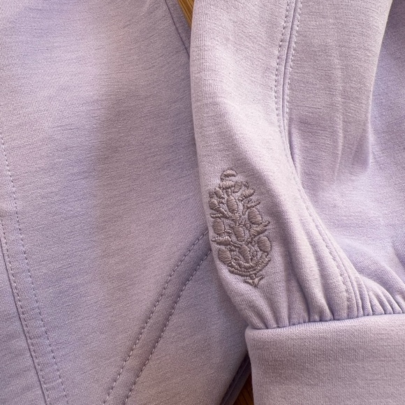 NWOT! Free People movement pick up the pace Hooded Sweatshirt in lavender frost.